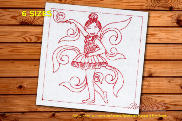 Ballerina Tutu Redwork Design: A Hands-On Review