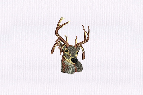 Calm Deer Design: A Designer’s Look at This Machine Embroidery File