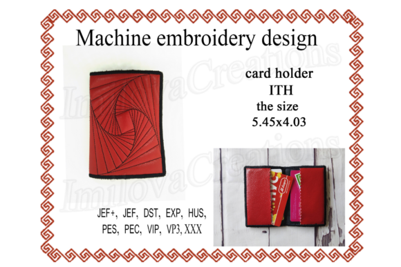 Card Case - in the Hoop: A Designer's Honest Review