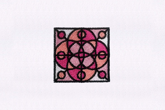 Circles Quilting Design for Craft Fair Products
