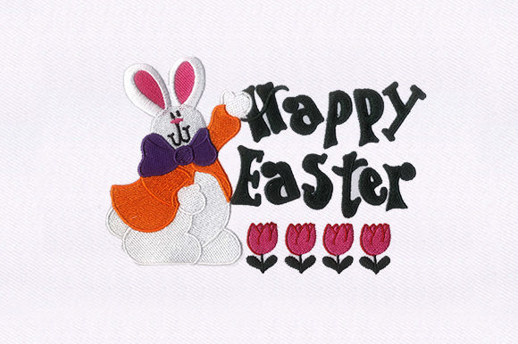 Easter Rabbit Embroidery Design Review for Seasonal Products
