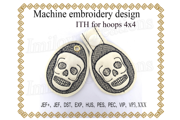 Key Fob Skull – In the Hoop: A Hands-On Review