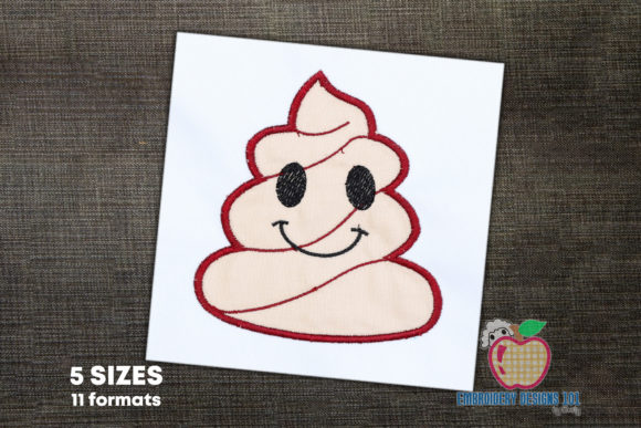 Poop Emoji Applique Review for Etsy Sellers