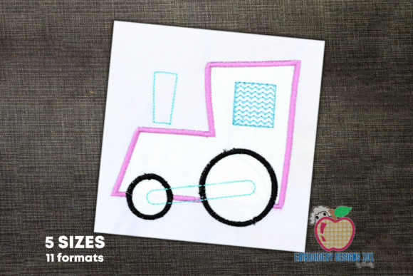 Train Engine Applique Design: A Seller Review